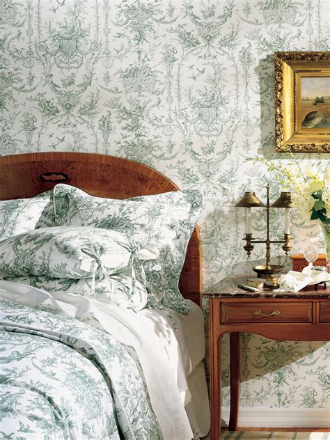 toile de jouy bedroom images